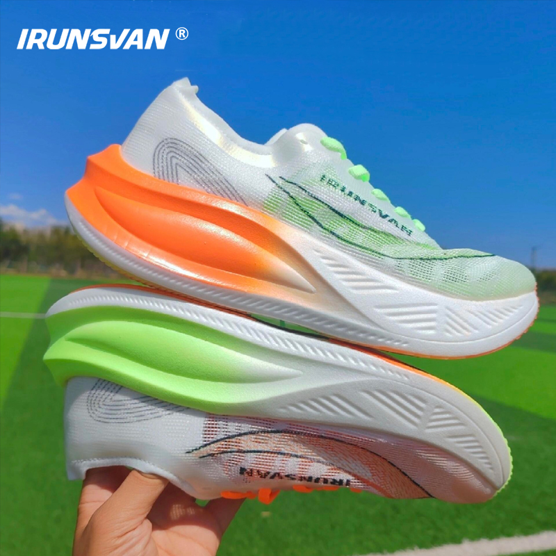Carbon Plate Marathon Racing Shoes - IRUNSVAN 나일론 카본 플레이트 프로페셔널 마라톤