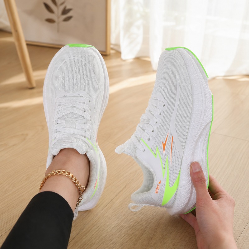 여성 와이드 토 스니커즈 통기성 니트 메쉬 컴포트 플랫 - Wide Toe Box Running Sneakers 리뷰 및 가격