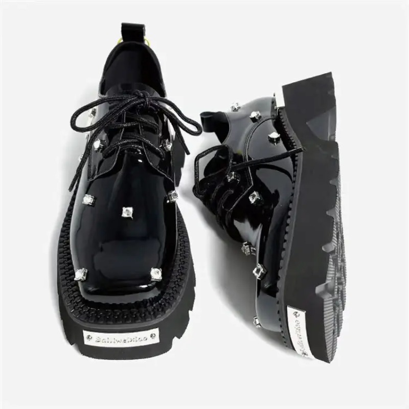 여성 로퍼 크리스탈 플랫폼 청키 메리 제인 슈즈 202 - Sneakers 리뷰 및 가격