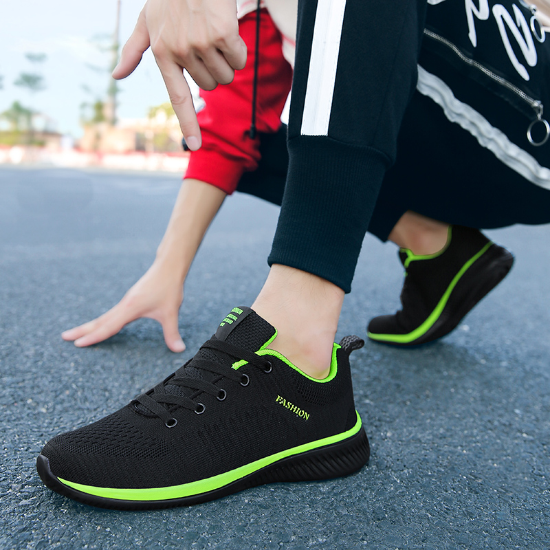 MAEDEF 남성용 운동화, 블랙 캐주얼 스니커즈, 니 - Knit Fabric Lace Up Sneakers 리뷰 및 가격