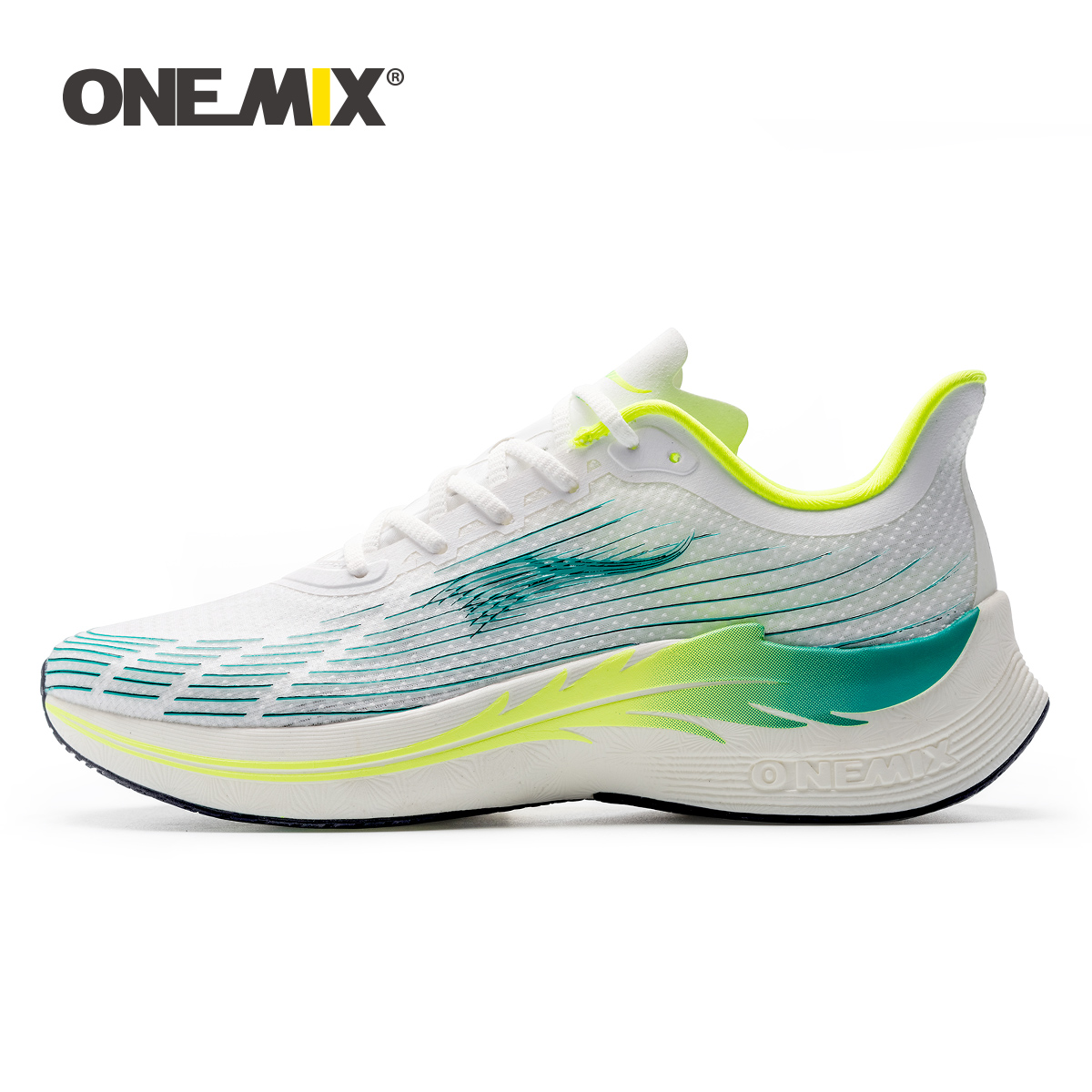 ONEMIX 남성용 운동화 통기성 레이싱 스포츠 신발  - Reflective Night Running Shoes 리뷰 및 가격