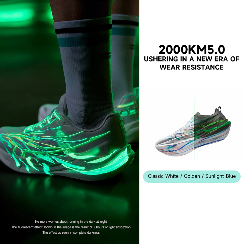 XTEP 2000km 5.0 새로운 색상의 운동화 야외 - Reflective Night Running Shoes 리뷰 및 가격