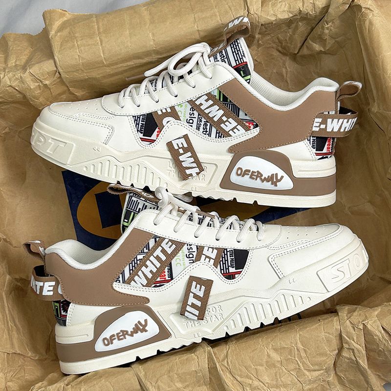 캐주얼 패션 가죽 스니커즈 새로운 스케이트 보드 남성  - Waterproof Goretex Running Shoes 리뷰 및 가격